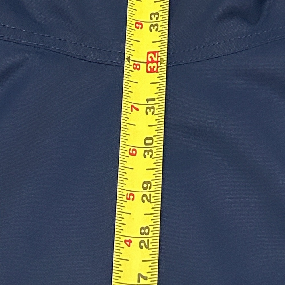 Burton Men's Three-Tone Hooded Jacket Dress Blue, Almond Milk, and Storm Blue - Picture 11 of 11